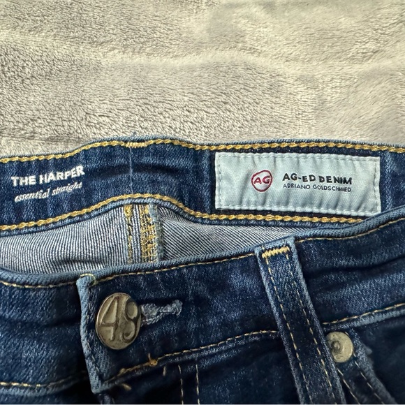 AG - ED Denim The Harper Straight Jean Women’s Size 25R - Picture 7 of 8